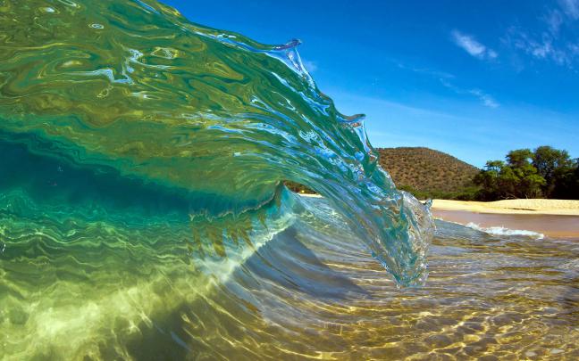 Awesome Water On Beach Wallpapers HD \/ Desktop and Mobile Backgrounds