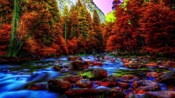 Yosemite at Autumn HD desktop wallpaper : Widescreen : High Definition 