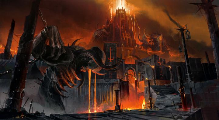 Doom Eternal Artwork, HD Games, 4k Wallpapers, Images, Backgrounds 