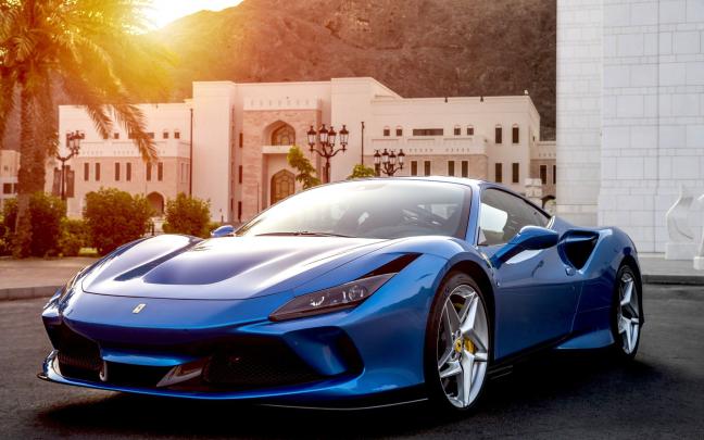 Blue Ferrari Wallpapers - Top Free Blue Ferrari Backgrounds 