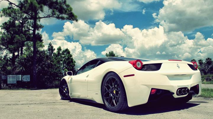 1080P Ferrari Car Hd Wallpaper - pic-smidgen