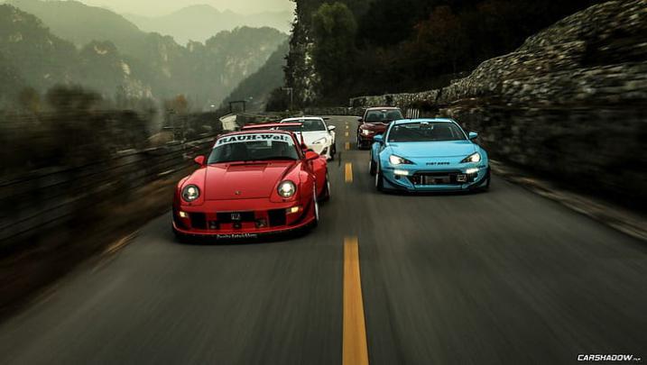 4K Rwb Porsche Wallpaper - Porsche Euro Tuning Porsche 911 Rauh Welt 