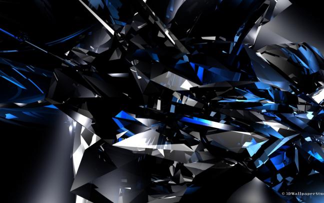 Free download Abstract Blue Wallpaper 1920x1080 Abstract Blue Crystals 