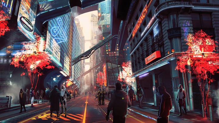 Sci Fi Cyberpunk Wallpaper 4k - Wallpaper Download