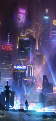 1125x2436 Cyberpunk City 4k Iphone XS,Iphone 10,Iphone X HD 4k 