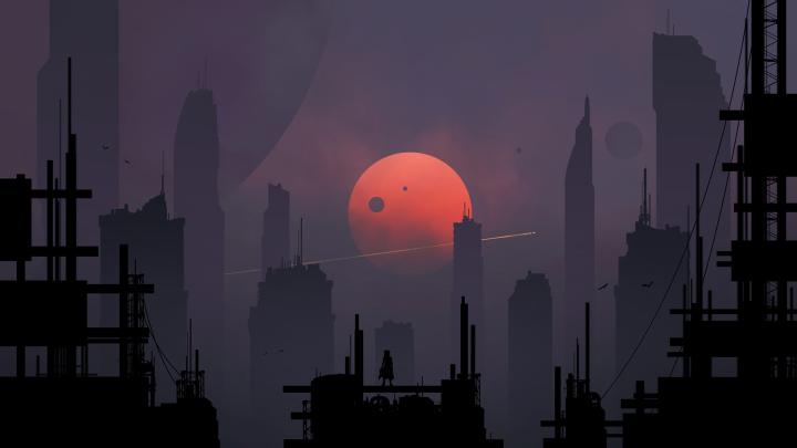 Minimalist Cyberpunk Wallpaper 4k (#3020680) - HD Wallpaper 