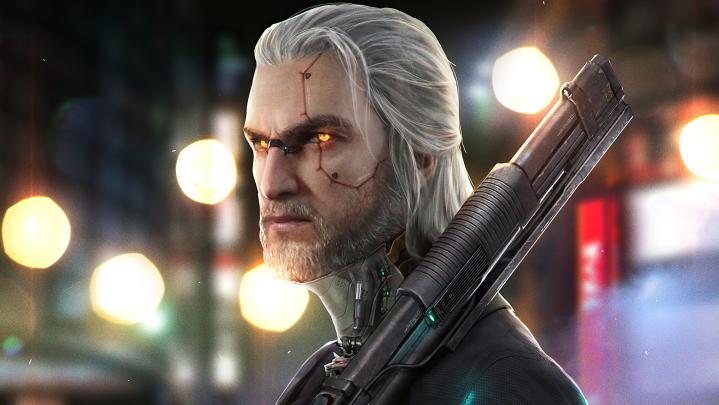 Witcher 2077 Cyberpunk, HD Games, 4k Wallpapers, Images, Backgrounds 