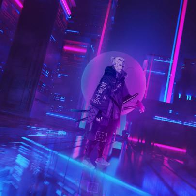 Beautiful Cyberpunk Wallpaper 4k - Gorilla Wallpaper