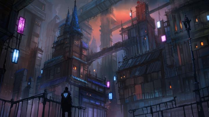 Sci Fi Cyberpunk Wallpaper 4k - Wallpaper Download