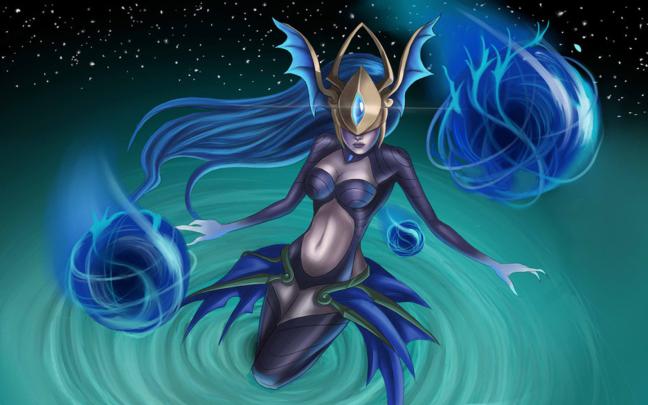 League Of Legends Video Game Altantean Syndra Skin Desktop Wallpaper Hd 