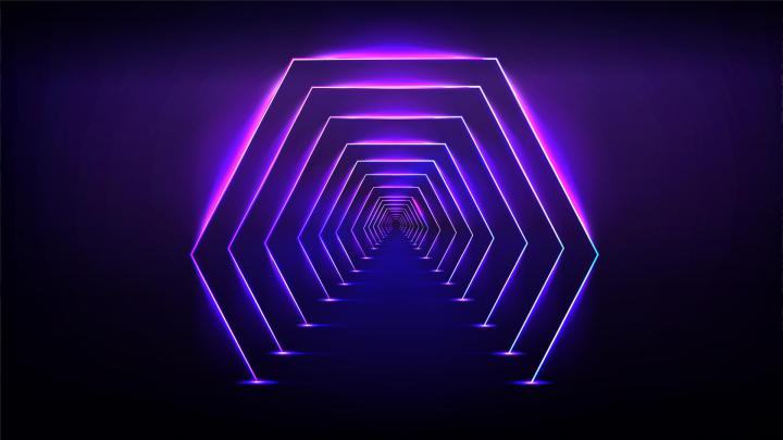 Ultraviolet Endless Seamless Tunell Full HD [1920x1080] | Desktop 