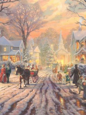 Free download Carol By Thomas Kinkade Wallpaper 1920x1080 Wallpoper 