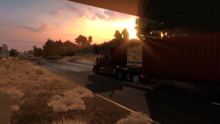 American Truck Simulator, screen shot, PC gaming | 1920x1080 Wallpaper 