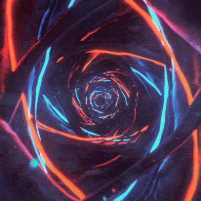 1920X1080 Gif Loop - Futuristic Landscapes Get a Retro Look, Thanks to 