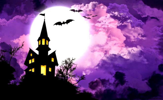 Castle Halloween Wallpaper 1920X1080 | All HD Wallpapers