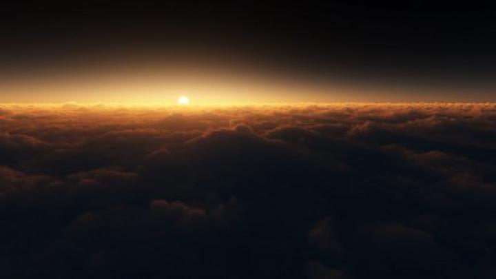 sky, Sun, sunset, clouds, sunlight, landscape | 1920x1080 Wallpaper 