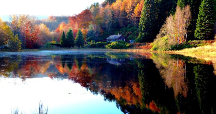 autumn lake landscape wallpaper 4k ultra hd wallpaper \u00bb High quality walls