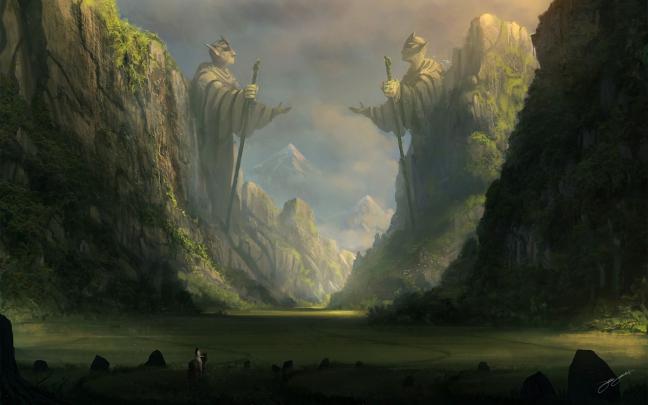 Fantasy Landscape Wallpaper 4k posted by Zoey Anderson