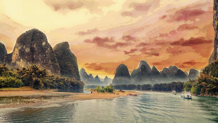 Download Chinese Cultural Landscape Featured Hd Wallpaper6 High - China 