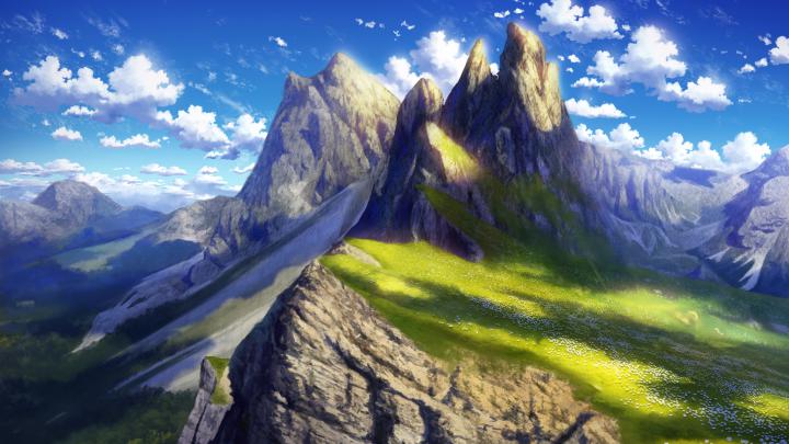 Anime Landscape Wallpaper 4K Pc - Santinime