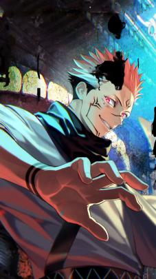 Jujutsu Kaisen - Sukuna ||Live Wallpaper ||Download here https:\/\/www 