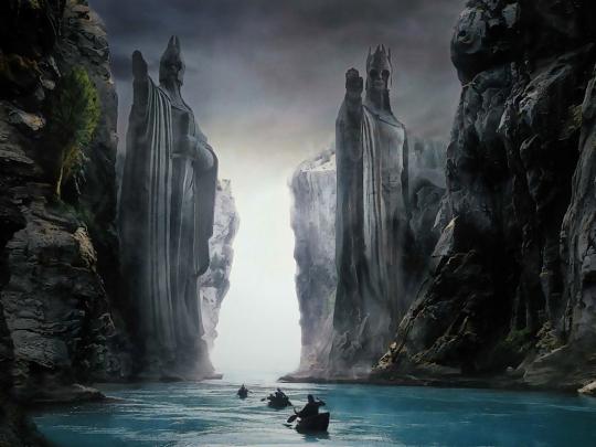 The Lord Of The Rings, Movies, Argonath, The Lord Of The Rings: The 