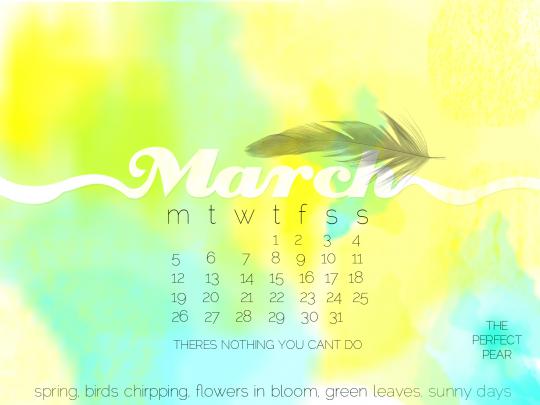 March Desktop Backgrounds