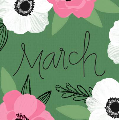 March Desktop Wallpaper - Life Styles