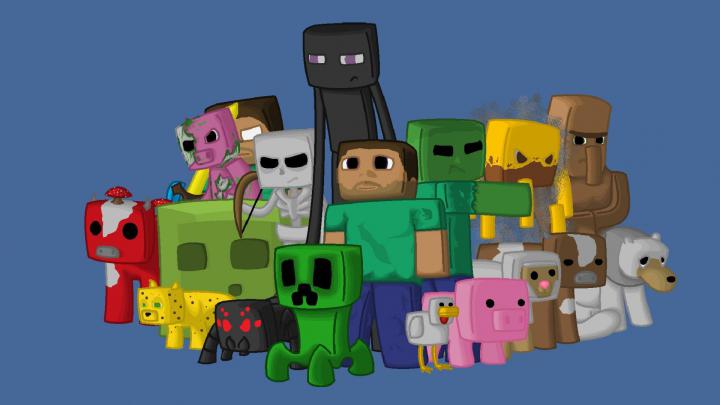 Minecraft Wallpaper 1920x1080 \u00b7\u2460 