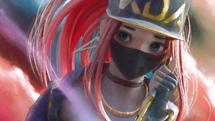 1920x1080 Kda Akali League Of Legends Fantasy Art 4k Laptop Full HD 