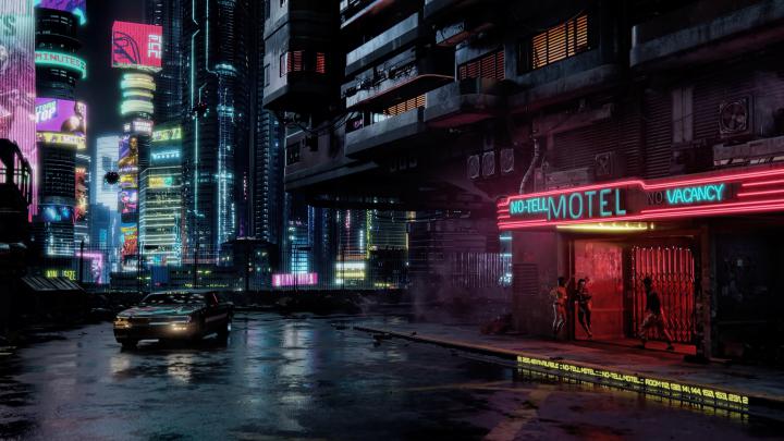 Cityscape Cyberpunk 2077 Wallpaper 4k | 3D Android Wallpaper