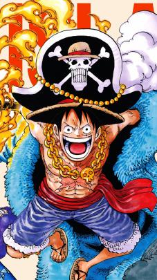 Luffy Wallpaper 4K Phone - One Piece Monkey D. Luffy With Golden Glare 