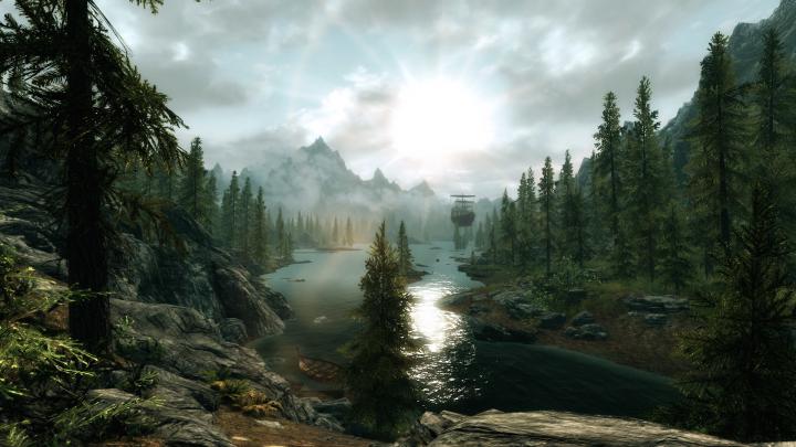 Skyrim Scenery Wallpaper \u00b7\u2460 