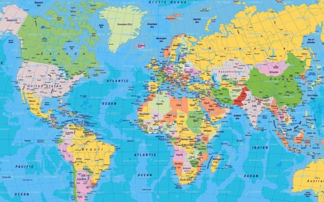 World Map 4k Desktop Wallpapers