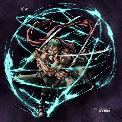 Awesome Zoro Wallpaper 4k - Gorilla Wallpaper