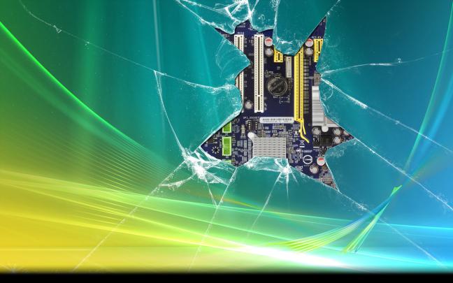 Cracked Computer Screen Wallpaper (57+ images)