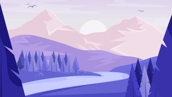 \u221a Minimalist Landscape Wallpaper Aesthetic - Popular Century