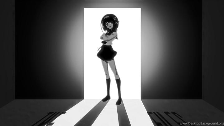 Anime Black And White Wallpaper 1920X1080 \/ Anime Black And White 