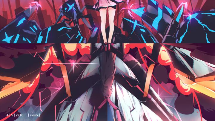 Zero Two Wallpaper Triangle - Anime Wallpaper HD
