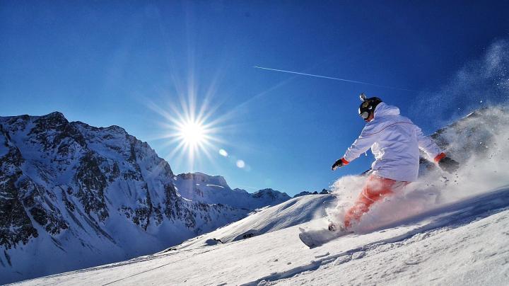Ski Mountain Wallpaper -
