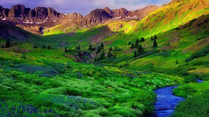 1920x1080, Widescreen Mountain Wallpaper - American Basin - 1920x1080 