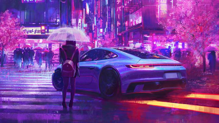 Cyberpunk Neon Wallpaper [1920\u00d71080] \u2013 HD Wallpapers
