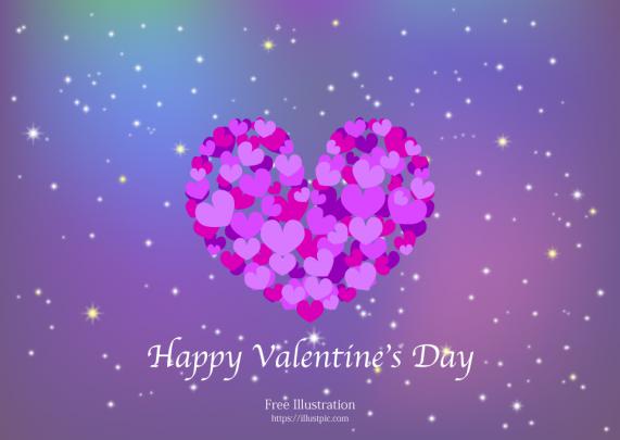 Free HD Purple Heart Valentines Day Wallpaper for Desktop\uff5cWallpaperTune