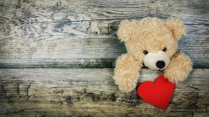 Wallpaper Teddy Bear, Heart, Valentines Day, Love - Teddy Bear 