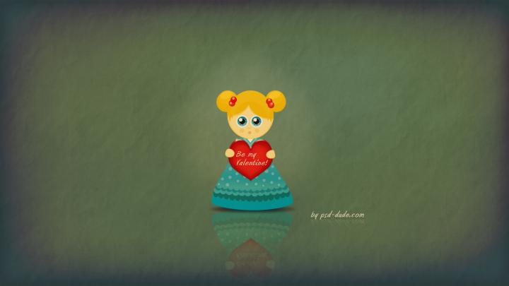 Be My Valentine Wallpaper for Desktop and iPhone | PSDDude