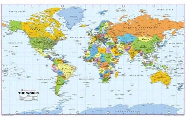 World Map Desktop Wallpapers