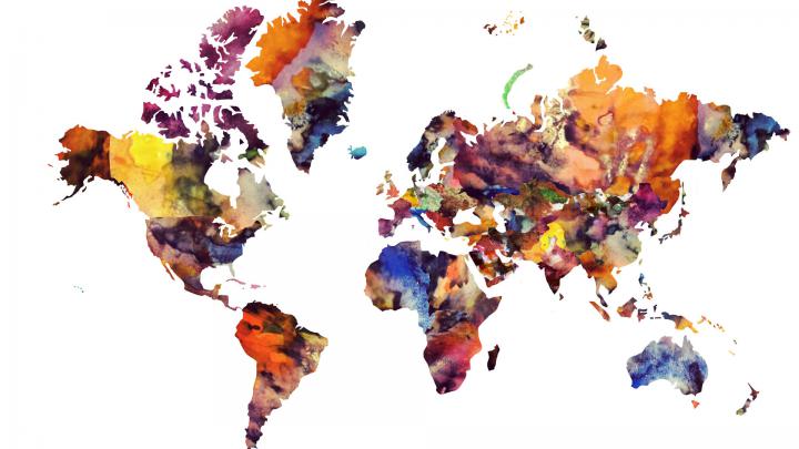 World Map Desktop Wallpaper \u00b7\u2460 