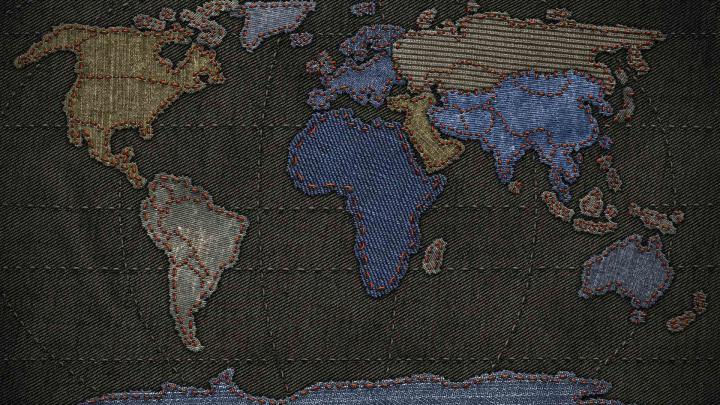 World Map Desktop Wallpaper \u00b7\u2460 