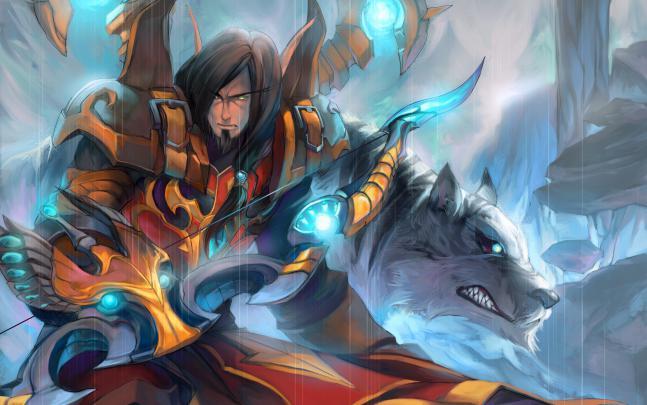 Best desktop wallpaper of World of warcraft, image of WoW, elf 