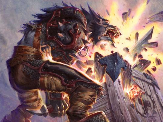 Beautiful image of World of warcraft, desktop wallpaper of WoW, Worgen 